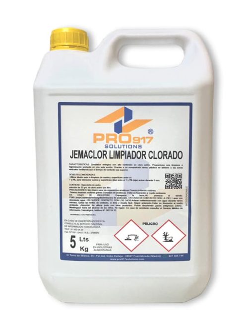 Limpiador clorado