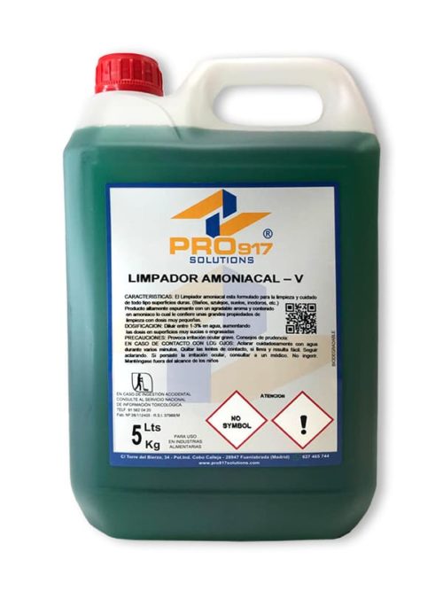 Limpiador amoniacal